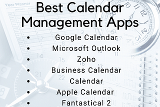 2022 Guide to Manage Calendars: 12 Best Calendar Apps & Other Ways