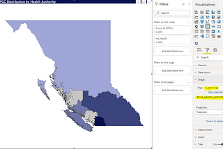 Visualizing Spatial Data with Shape Maps in Power BI