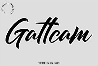 Gattcam Font