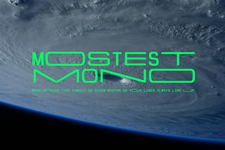 Mostest Mono tech Logo font Cover Image 1