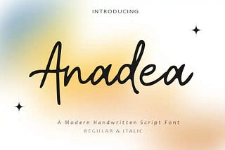 Anadea Font