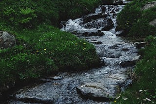 Can you hear the sound of the mountain stream?