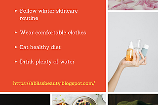 Skin Care in Winter Season