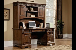 Sauder-Desk-With-Hutch-1