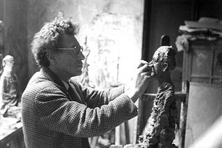 El estudio de Alberto Giacometti