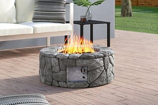 What fire pit can you use on decking