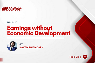 Earnings without Economic Development