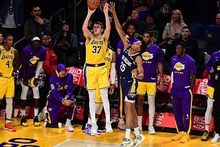 Lakers win in OT thanks to clutch three from Matt Ryan.