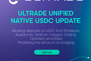 Bridging Chains and Streamlining Trading: A Peek into Ultrade’s Newest Release