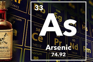 A double-edged sword in the industry of healthcare — Arsenic