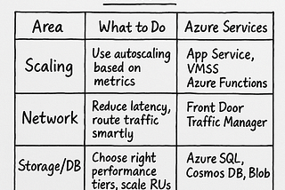 🧠 AZ-305 Day 22 — Performance Efficiency in the Azure Well-Architected Framework: Real Use Cases &…