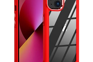 Luxury Red iPhone 13 Bumper Case | Image