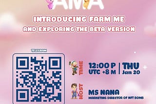 FARM ME X NFT BOMB AMA ANNOUNCEMENT