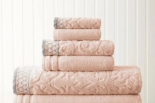 damask-jacquard-embellished-border-towel-6-piece-set-peach-1