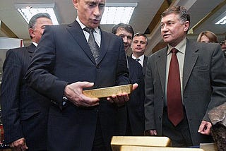 Russia Pegs Gold To Ruble, Rebounds to Pre-War Levels