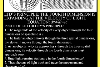 THE MCGUCKEN PROOF: THE FOURTH DIMENSION IS EXPANDING AT THE VELOCITY OF LIGHT C: dx4/dt=ic.