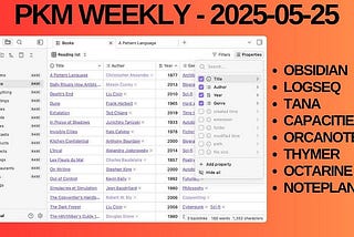 PKM Weekly — 2025–05–25