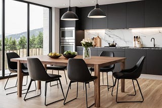 Black-Brown-Kitchen-Dining-Chairs-1