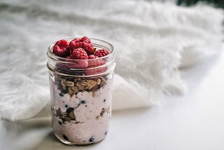 Almond Butter and Raisin Overnight Oats Recipe: