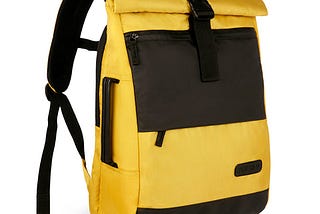 Bright colors backpack — yellow — green — byorp