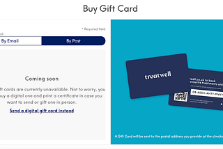 Selling gift cards in a pandemic with lean product development