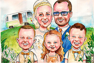 Wedding Caricature Magic: Elevate Your Big Day with Cartoon Artistry