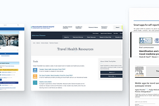 Travel Healthy (Part 3): A user-centric design process