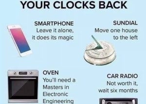 History of Daylight Saving Time — Fall Back