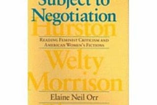 Subject to Negotiation | Cover Image