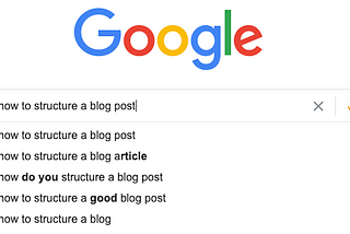 How To Structure A Blog Post