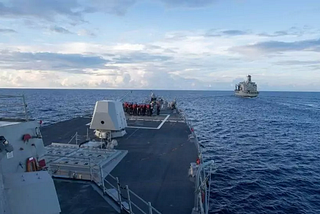 China breaks open after US warship crosses Mischief Reef in South China Sea