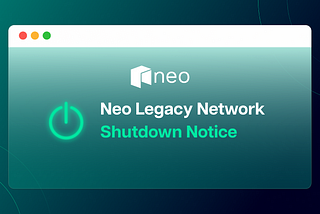 Neo Legacy Network Shutdown Notice