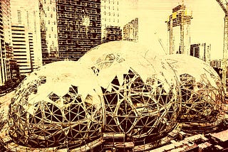 Amazon Spheres in Seattle, Washington