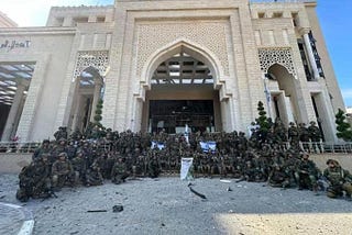 Gaza’s Palace of Justice courthouse demolished by IDF — about sums up Israel doesn’t it?