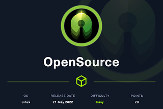 Hackthebox — OpenSource Walkthrough