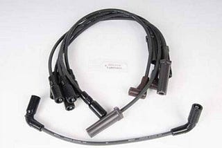AC Delco 746MM Spark Plug Wire Set - Superior Performance and Fit for Chevrolet and GMC Vehicles | Image