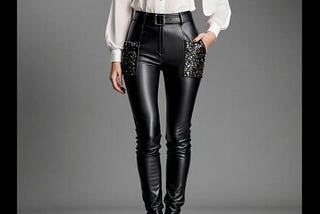 High-Waisted-Black-Leather-Pants-1