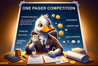 DuckDAO One Pager Competition