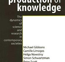 The New Production of Knowledge | Cover Image