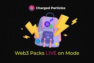 Web3 Packs are LIVE on MODE