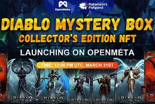 DIABLO Mystery Box — The First NFT Series on BTCFISH’s Libra Project