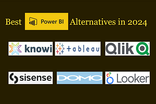 Comparisons > Best Power BI Alternatives in 2024