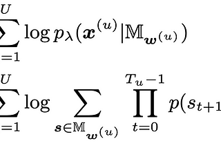 Relation between CTC and HMM objective functions