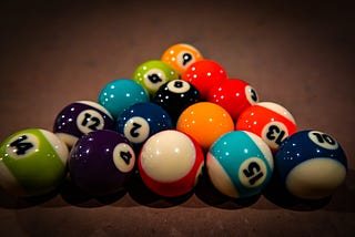 16 Pool Balls