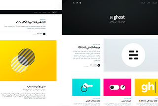 Ghost CMS Casper RTL Theme supports With Multi-language