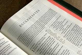 Dialetheism in Ecclesiastes