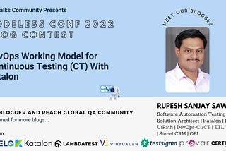 DevOps Working Model for Continuous Testing (CT) With Katalon