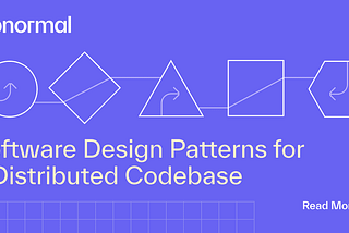 Software Design Patterns for a Distributed Codebase