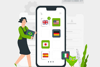 How do I develop a language learning app like Duolingo?