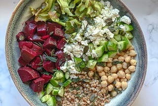 Buckwheat Salad With Marinated Beets — Happea Nutrition